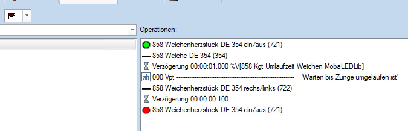 Traincontroller 530 - Melder Zustand 2